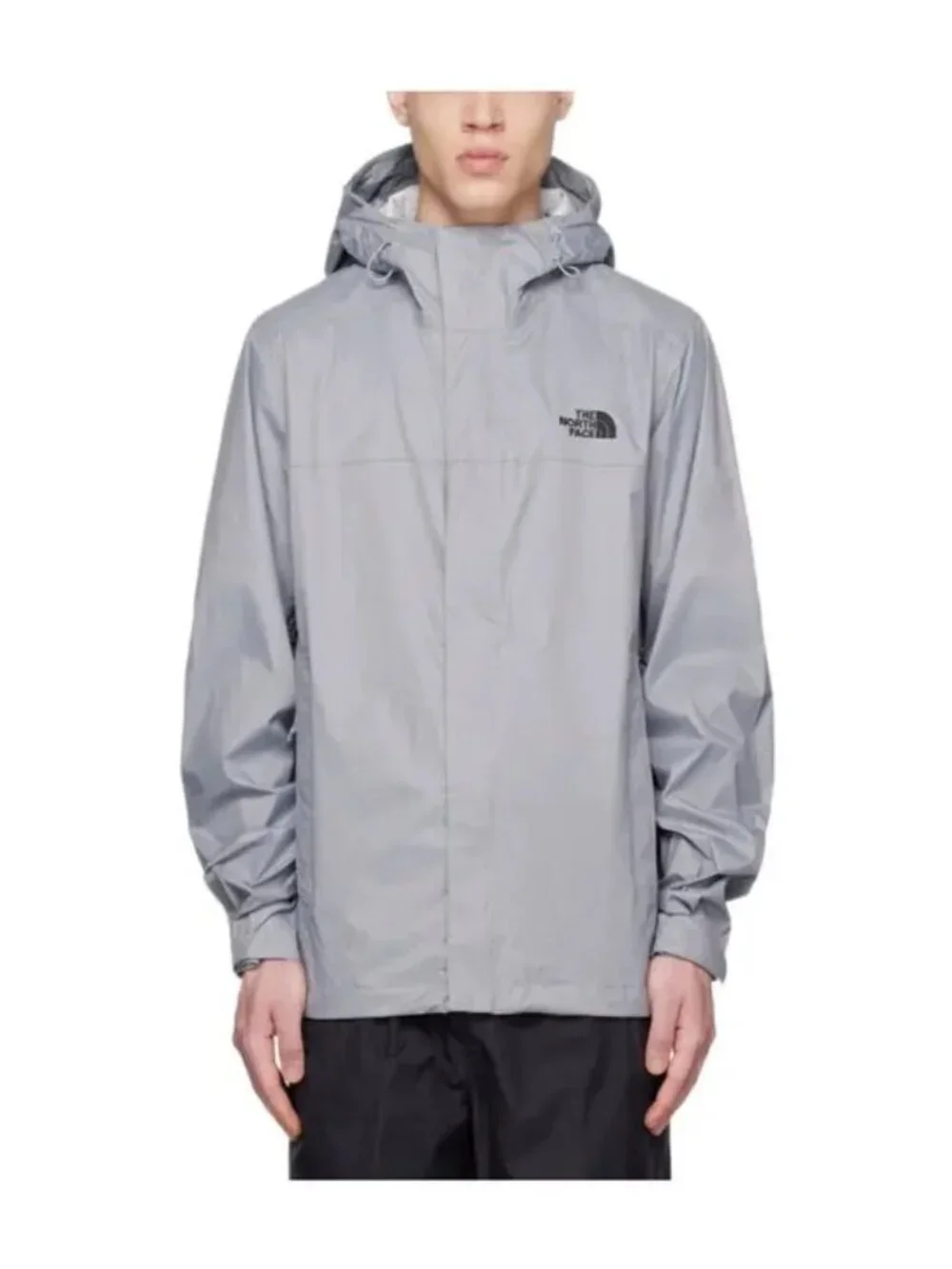 The North Face Venture Jacket Men's Medium Gray Lightweight Rain Shell